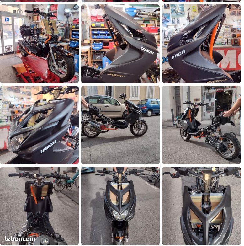 Vend scooter competition nitro c one 70 cc neuf (image 1)