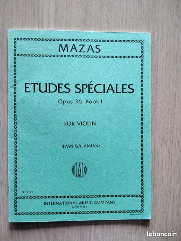 Etudes spéciales MAZAS (image 1)