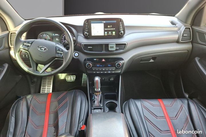 HYUNDAI TUCSON III (2) 1.6 CRDI 136 HYBRID 48V N LINE DCT-7 136Ch Garantie 12 mois (image 2)