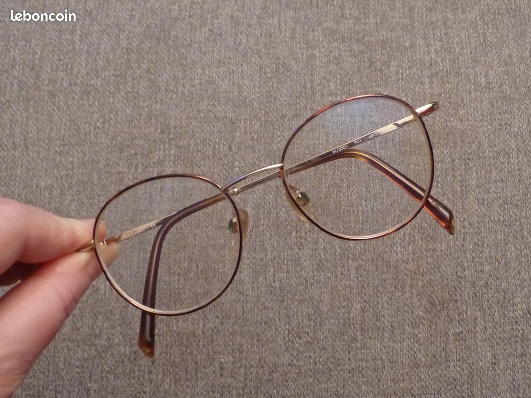 Monture Lunette Ronde La Lunette Doree Lunette Ronde Metal Doré Top