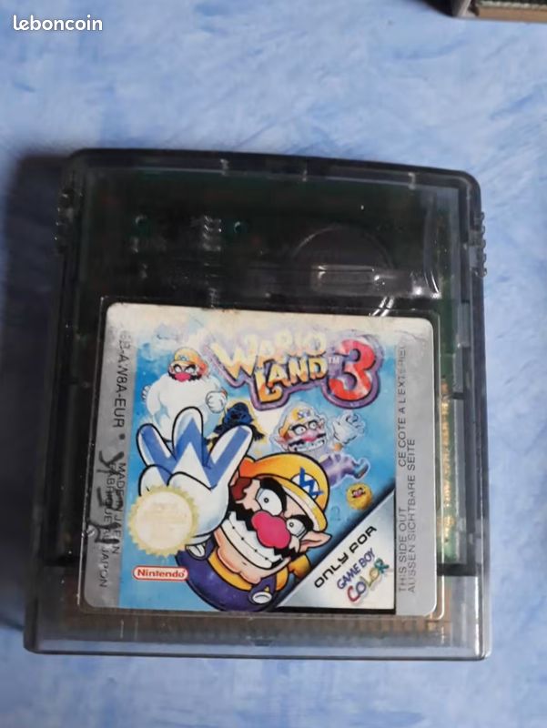 WARIO LAND 1 2 3 Super Mario Set Nintendo Game Boy Color GB GBC Japon