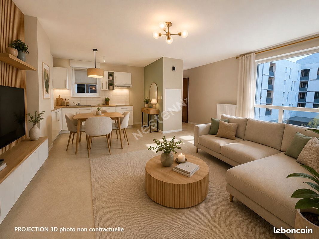 Appartement 3 pièces 65 m² · à Rennes · 65 m² · 231 000 €