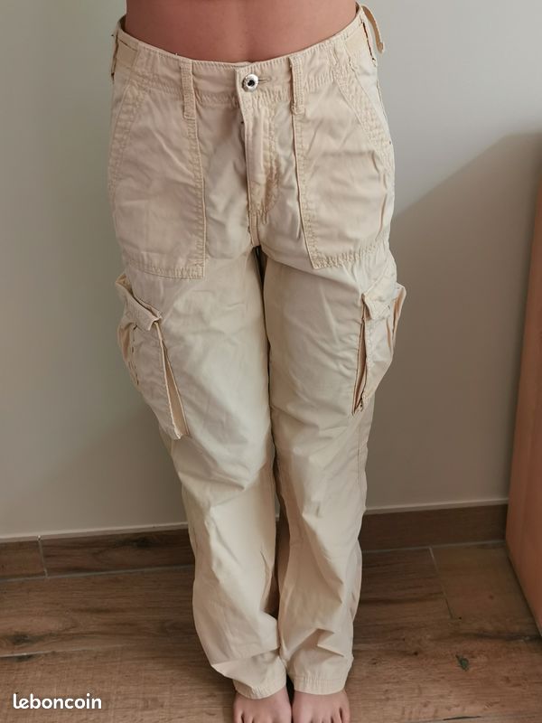 Pantalon Cargo Femme Pantalon Droit Bershka Pantalon Cargo