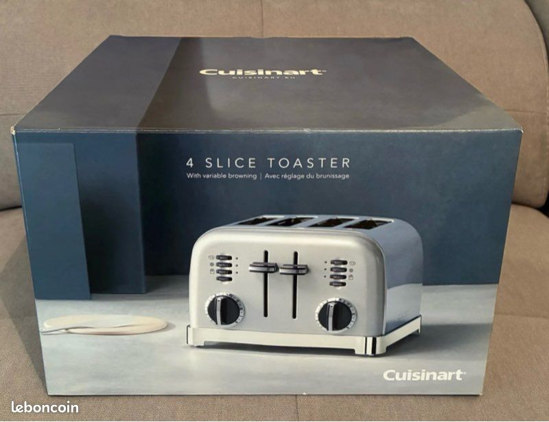 Grille pain Cuisinart 4 tranches 1800 W (image 6)