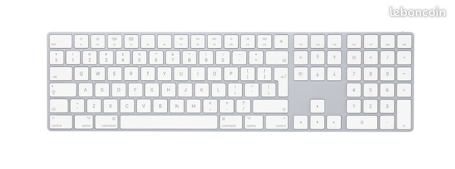 Apple Magic QWERTY Keyboard clavier (image 1)