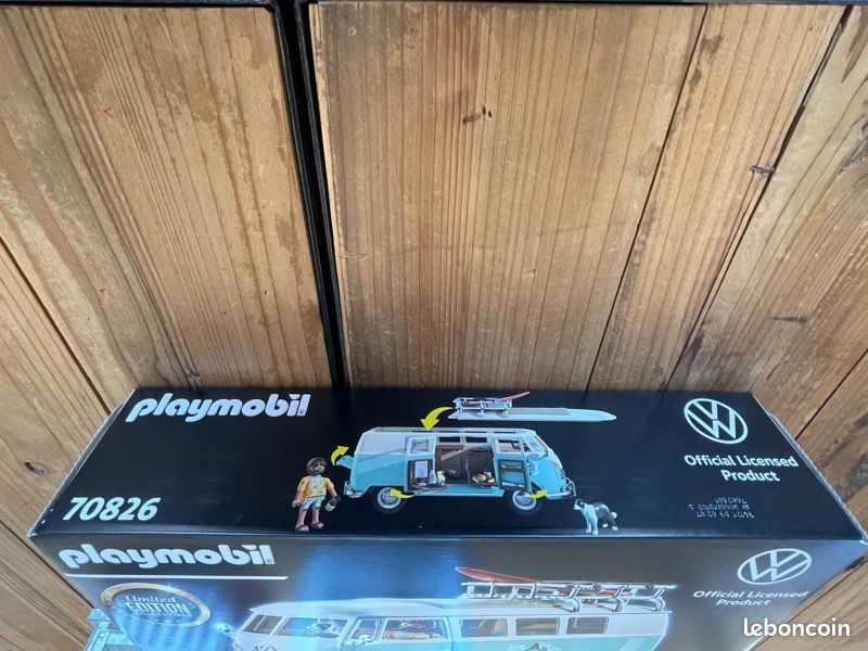 PLAYMOBIL RÉF 70826 - Volkswagen T1 Combi - Édition Limitée - Neuf