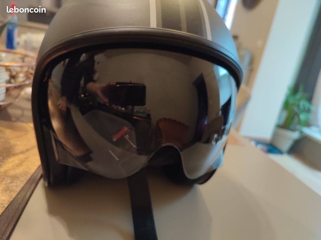 Casque C91 TALY MC5SF HJC Noir/gris - , Casque modulable