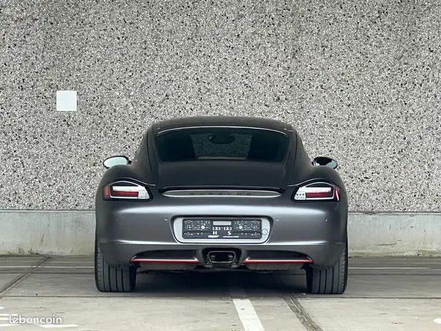 Porsche Cayman PACK SPORT 245 CH BVM - SELLERIE CUIR VOLANT EN (image 7)