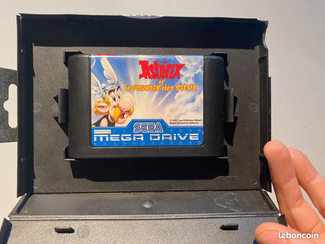 Jeu Vidéo Astérix Et Le Pouvoir Des Dieux - Mega Drive / Sega Genesis - Bon état