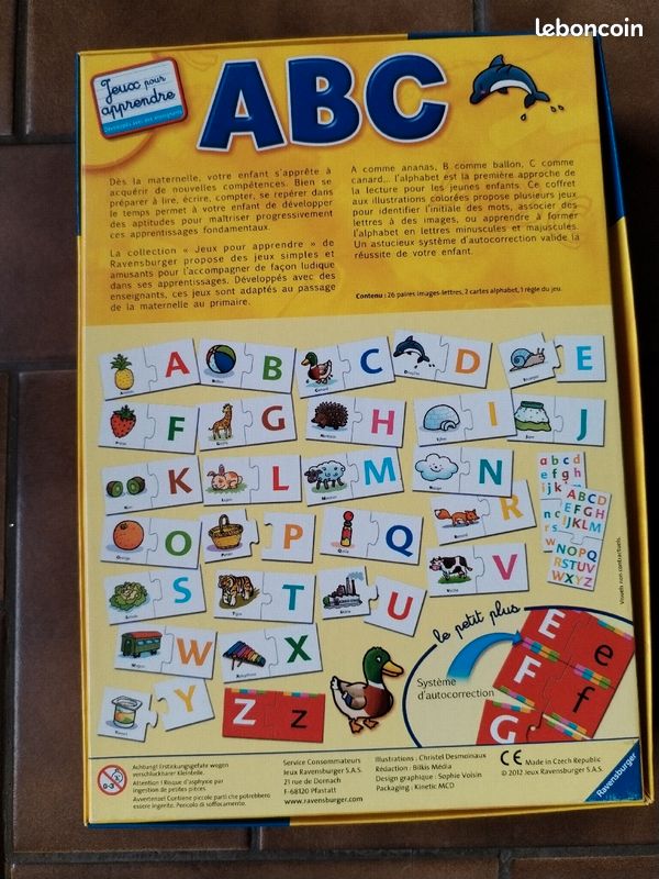 Jeu Ravensburger "Apprendre les lettres" (image 2)