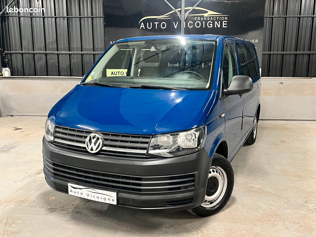 Volkswagen Transporteur T6Combi / 2.0 TDI 150 ch DSG 7 /1ere main / 9 Places / GPS / Entretiens à jours (image 2)