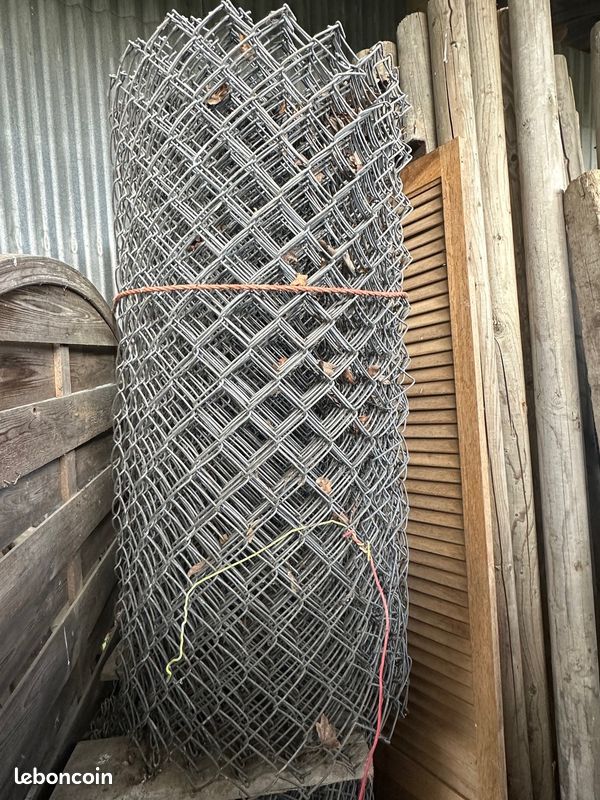 Grillage galvanisé hauteur 1m (image 1)