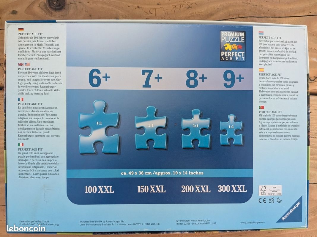 Puzzle dinosaures 100 pièces (image 3)