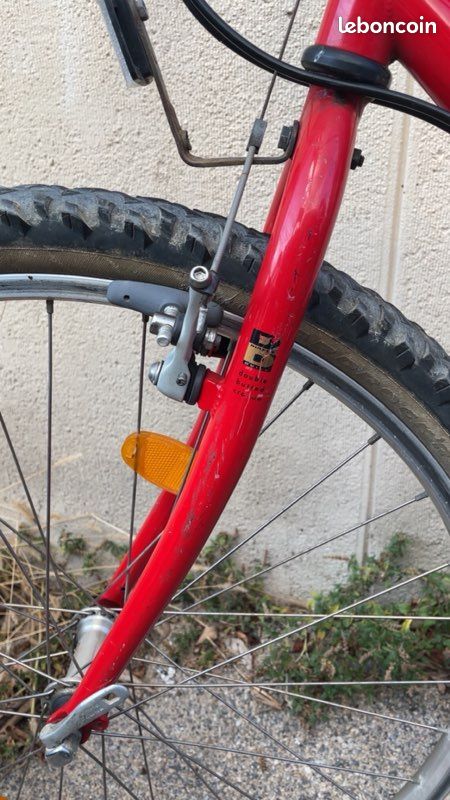 Jantes Aéro FIR SC 350 32h Vintage 700c Rouge - Neuf Ancien Stock, Pour Vélo De Route Années 90 !
