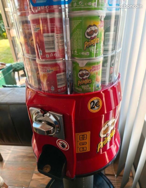 Distributeur de Pringles professionnel 145 cm vintage USA (image 5)