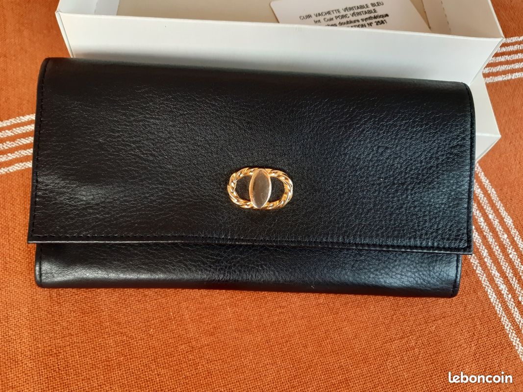 Pochette à bijoux de voyage cuir vachette neuve Montres Bijoux