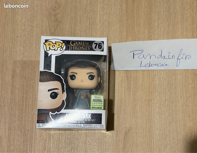 FUNKO POP GAME OF THRONES 76 : ARYA STARK - 2019 SPRING