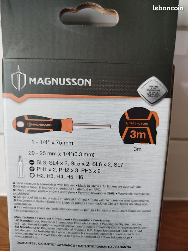 Mètre Ruban SCREWY De 3 M, Outil Multifonction Avec Mètre