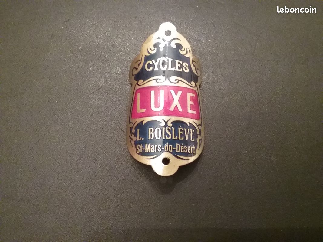 PLAQUE DE VELO ancienne LION luxe SUPER FORT EUR 12,00 - FR