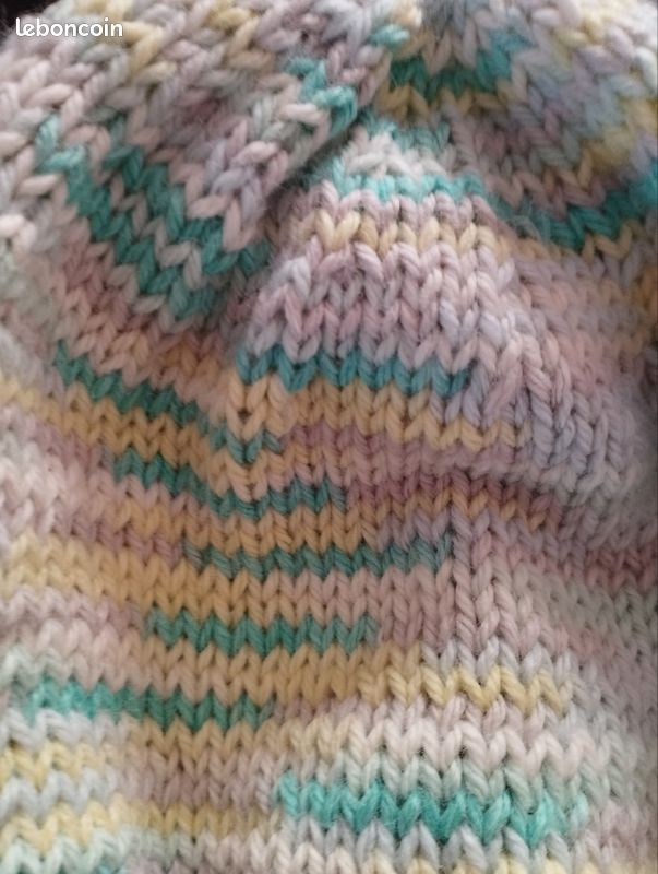 Bonnet en laine taille 2/4 ans (image 3)