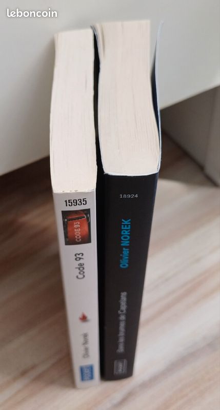 Lot de 2 livres au format poche Olivier Norek - Code 93 + Dans les brumes de Capelans (image 3)