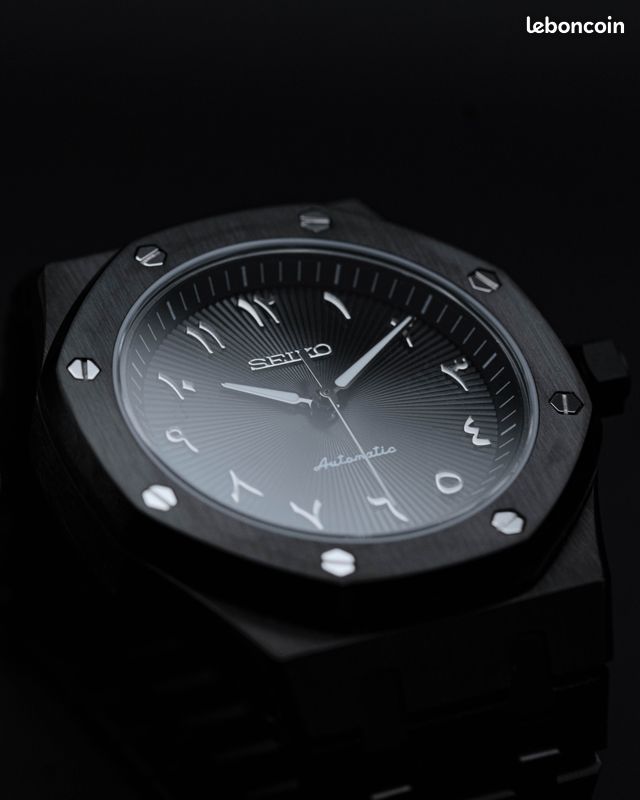 SeikOak Arabic Black 41mm (image 4)
