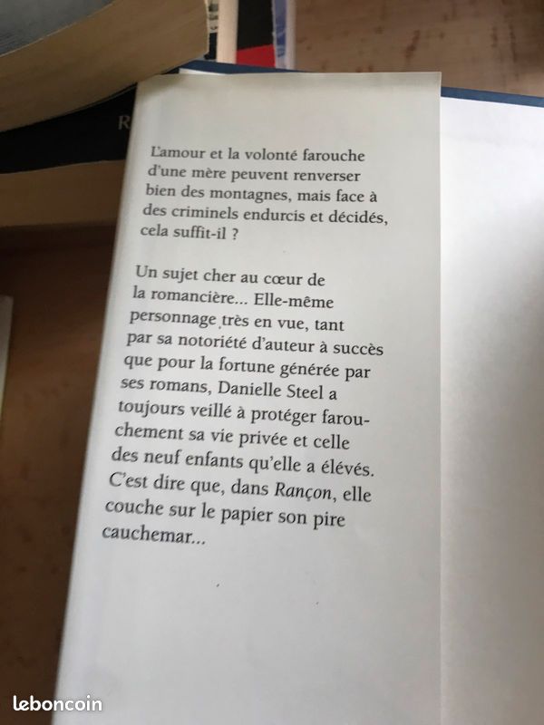 Rançon Danielle Steel (image 2)