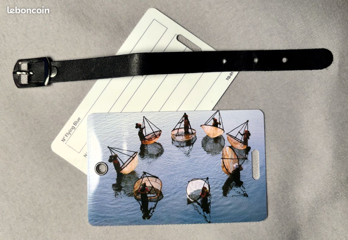 Étiquette Bagage Pêche GetTightGear Neuve