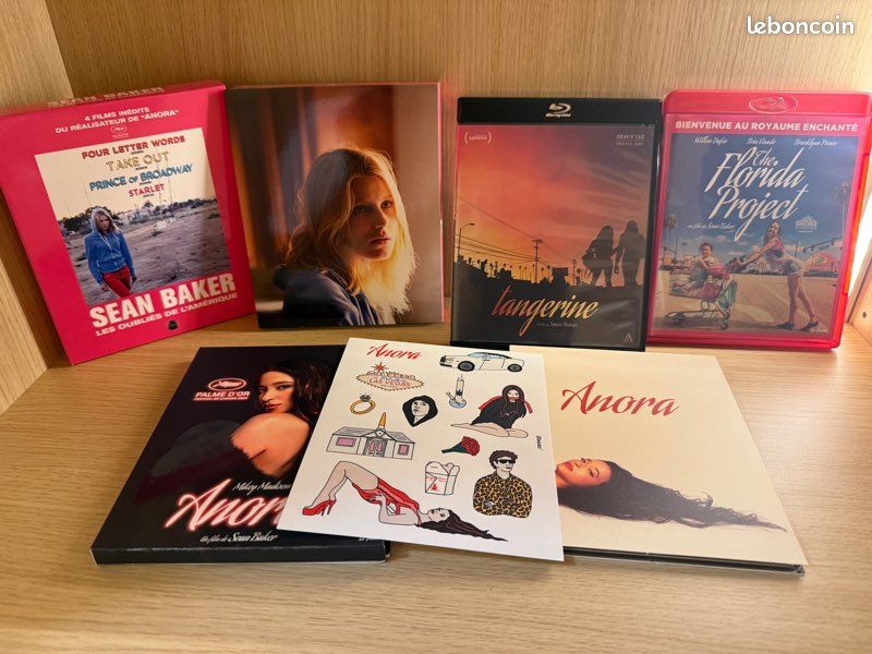 Sean Baker les oubliés de l’Amérique blu ray + Anora collector palme d’or + tangerine + florida project (image 1)