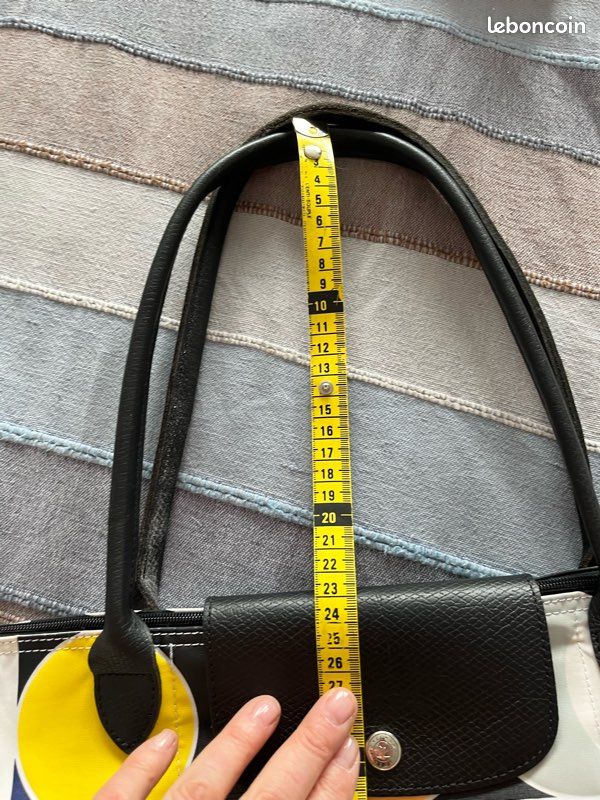 Sac pliage Longchamp Édition spéciale Sarah Morris (image 10)