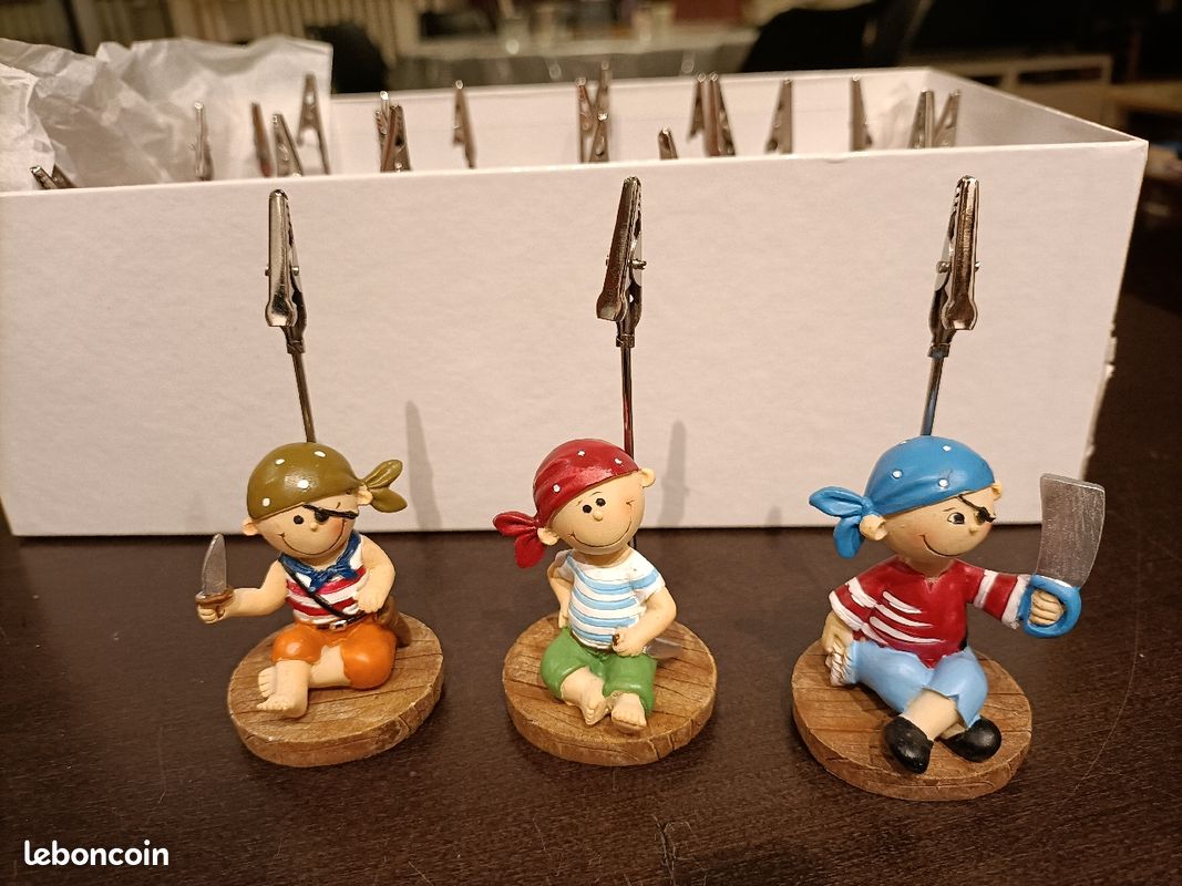 Support photo carte postale deco pirate (image 1)