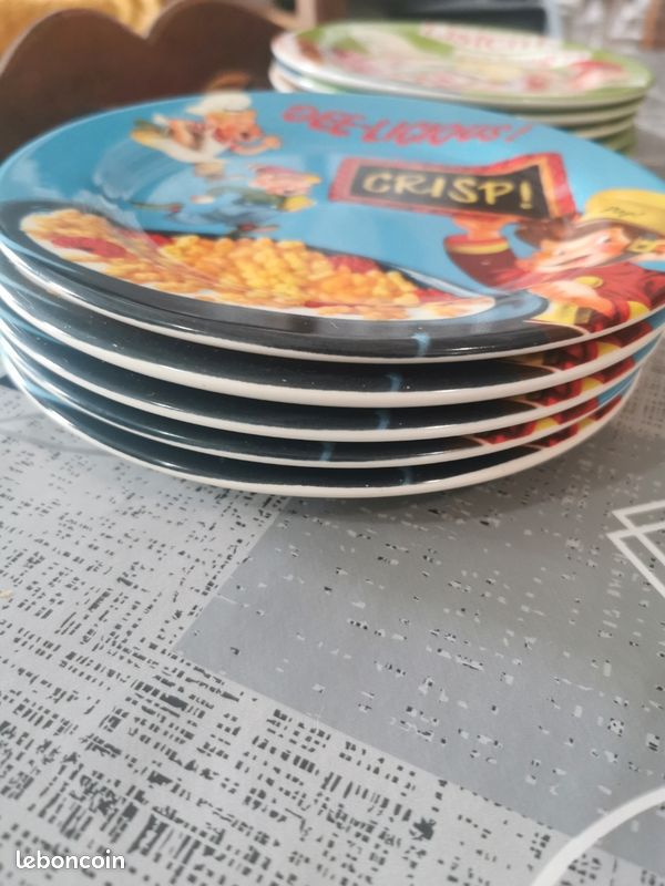Petites assiettes Kellogg's vintage (image 3)