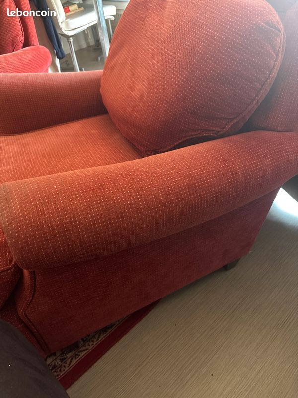 2 fauteuil club vintage (image 6)