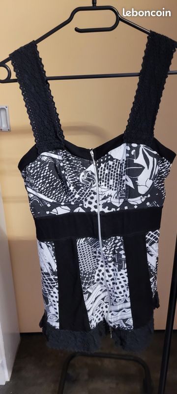 Bustier noir original (image 1)