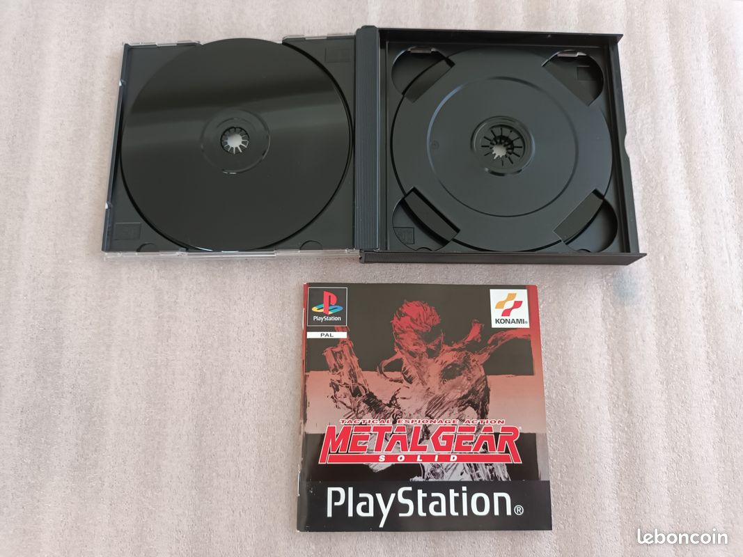 Metal Gear Solid Missions spéciales Ps1 Complet et en bon état