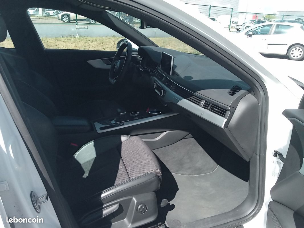 AUDI A4 AVANT 2.0 TDI 190 S tronic 7 Quattro S line / VENTE DESTINÉE UNIQUEMENT A PROFESSIONNEL DE L'AUTOMOBILE (image 9)