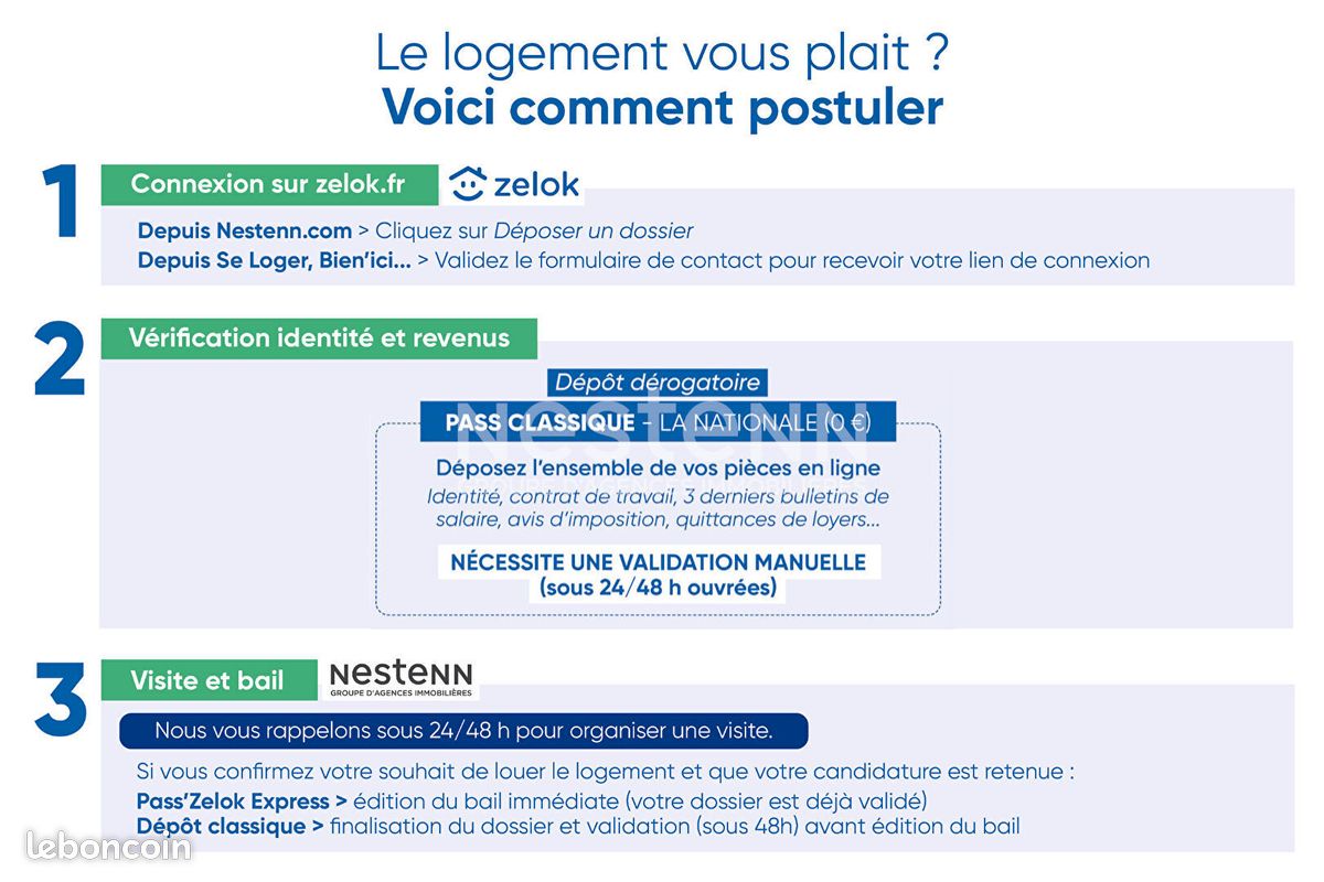 Appartement a louer guyancourt - 2 pièce(s) - 51 m2 - Surfyn