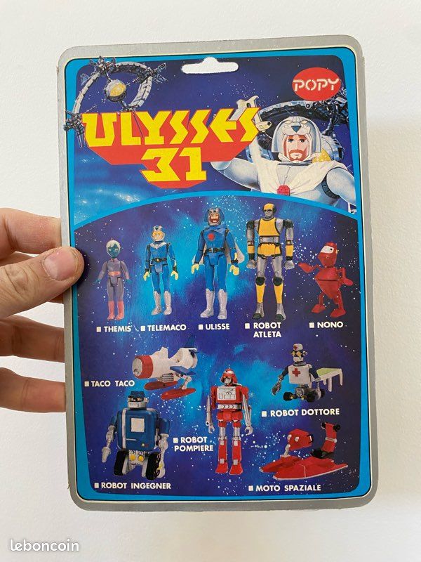 Figurine Popy Ulysses 31 – NONO Version Française – NEUF Sous Blister 1981