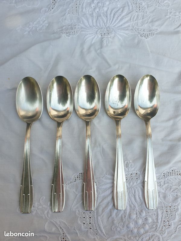 Lot ensemble de cuillères en argent Frionnet François Arts de