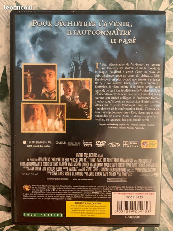 Dvd Harry potter 5 et 6 (image 3)