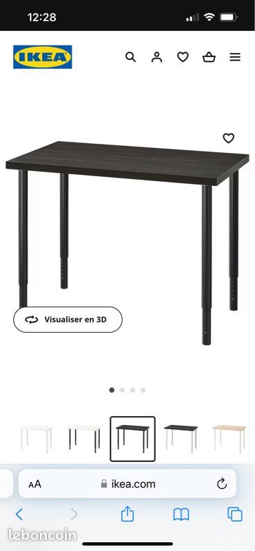 Tablette bureau Ikea (image 9)