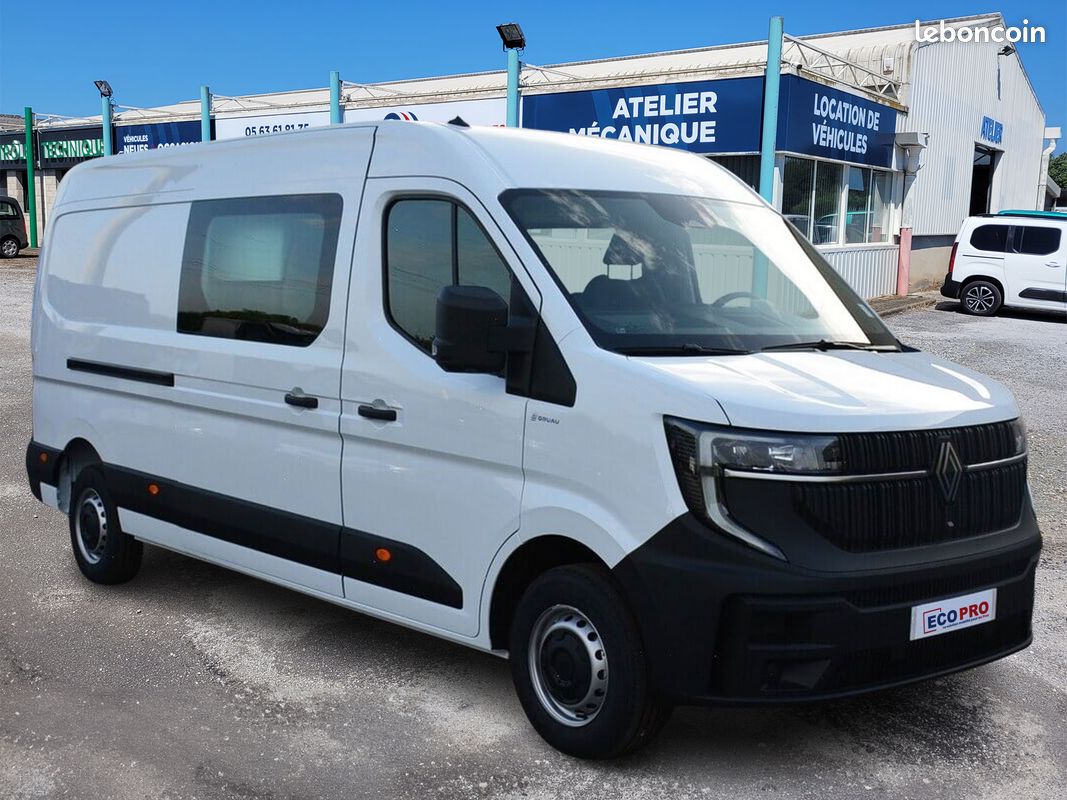 Renault Master L3H2 Cabine Approfondie 7 places Advance blue dCI 150 - Leasing (image 1)