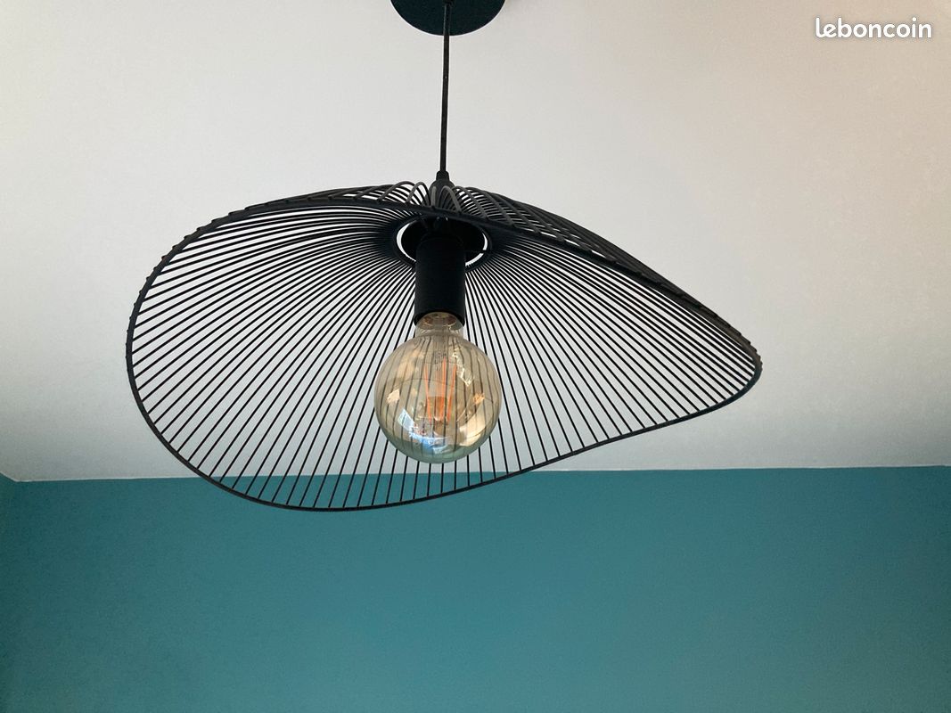 Suspension LED noire (image 1)