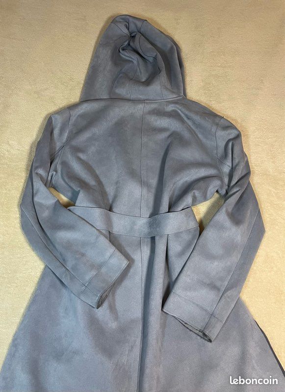 Basique Zara Femme Gris Taille M – Occasion Très Bon état, Poches Zip, Idéal Quotidien