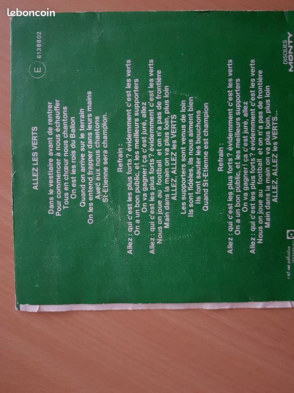 Vinyle Les supporters (image 2)