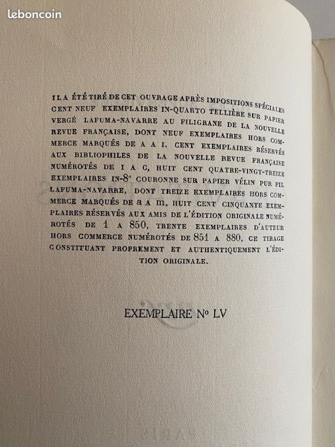 Jules SUPERVIELLE "Gravitations", année 1925 (image 4)