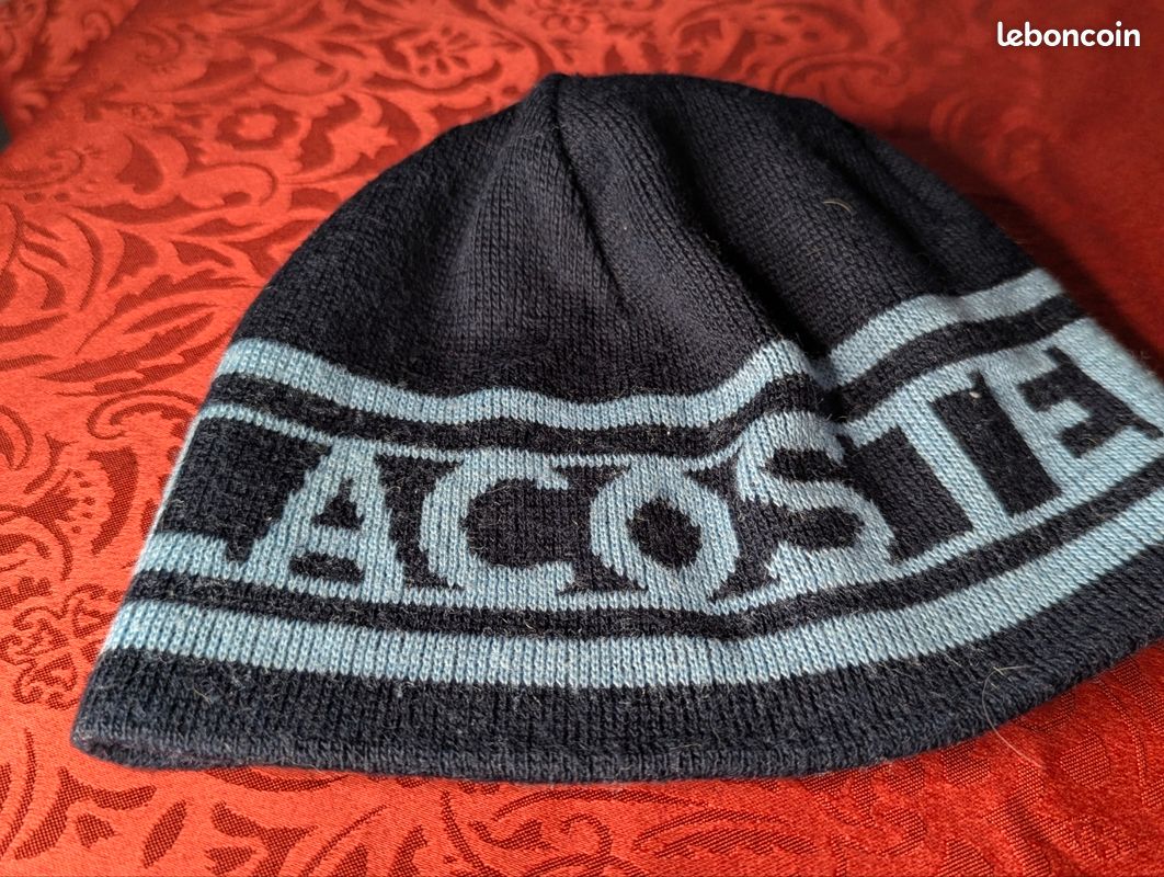 Wool Lacoste Bonnet Noir Bonnet Lacoste Gris Noir Bonnet Lacoste