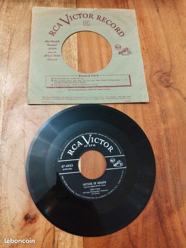 Eddie Fisher Lady of spain 45t (image 2)