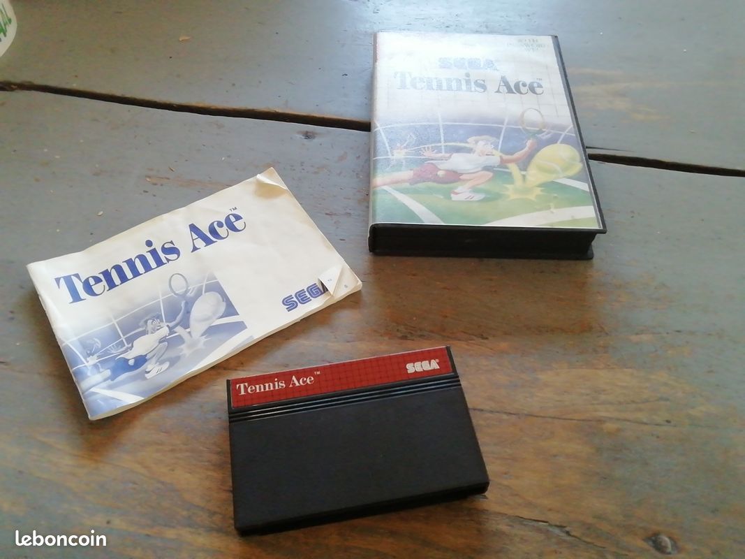 Tennis Ace Sur Sega Master System - Jeu Occasion Bonne état