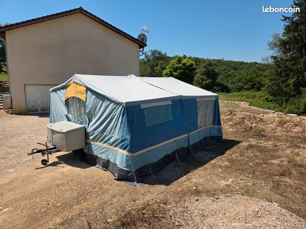 Remorque tente pliable Équipement caravaning